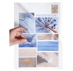 Etui carton de 100 pochettes coin Stop doc polypropylène lisse 11x100e A4 EXACOMPTA