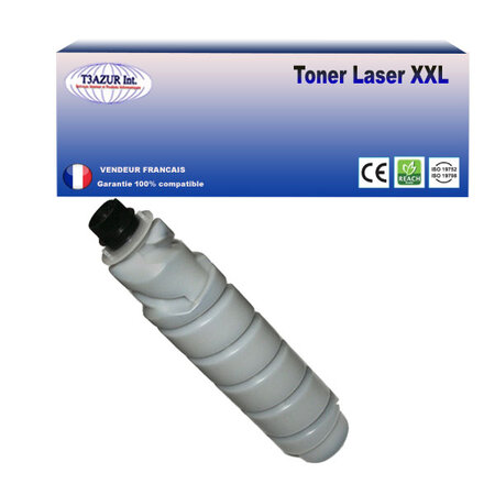 Toner compatible avec ricoh aficio mp201f  mp201s  mp201spf remplace ricoh type 1270d (888261/842024) -7 000 pages - t3azur