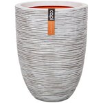 Capi Pot à fleurs Nature Rib 46x58 cm ivoire KOFI783