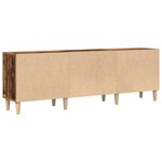 vidaXL Meuble TV Bois ancien 150 x 30 x 50 cm Bois d'ingénierie