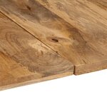 vidaXL Table à dîner 180x90x75 cm bois de manguier massif