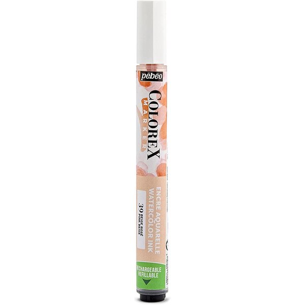 Marqueur encre colorex beige rosé pébéo