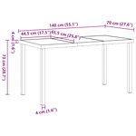 vidaXL Ensemble de jardin 5 pièces avec coussins en rattan beige