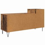 vidaXL Meuble TV Bois Ancien 100 x 35 x 55 cm Bois d'ingénierie