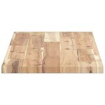 vidaXL Étagères flottantes 3 Pièces 100x30x2 cm acacia massif non traité