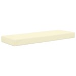 vidaXL Coussin de Siège d'Extérieur 100   polyester Crème