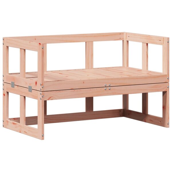 vidaXL Canapé de jardin extensible bois massif de douglas