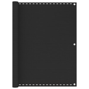 vidaXL Écran de balcon PEHD 120x500 cm Anthracite