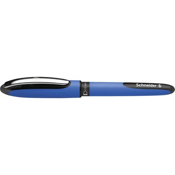 Roller à encre one hybrid c pte conique 05 noir x 10 schneider