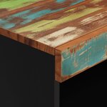 vidaXL Armoire latérale 60x33x107 cm bois massif de récupération