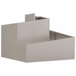vidaXL Cache-pot de jardin Marron 60 x 60 x 50 cm