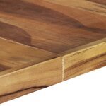 vidaXL Table à manger 140x140x75 cm bois massif