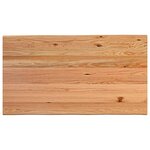 vidaXL Table à manger marron clair bois de chêne massif rectangulaire