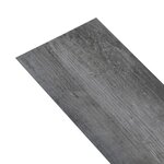 vidaXL Dalles de plancher PVC autoadhésif 5 21 m² 2 mm gris brillant