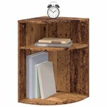 vidaXL Table d'appoint Bois ancien 39 7 x 39 7 x 60 cm