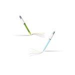 BIC 4 Couleurs Stylos-Bille Rétractables - Pot a Stylos Fluo de 6