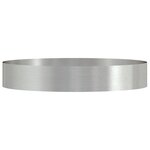 vidaXL Pot en acier inoxydable Acier inoxydable Grand Durable