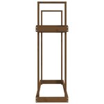 vidaXL Support bois de chauffage Marron miel 110x35x108 5 cm Bois pin