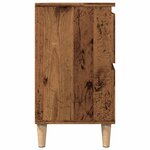 vidaXL Armoire d'évier vieux bois 80x33x60 cm bois d'ingénierie