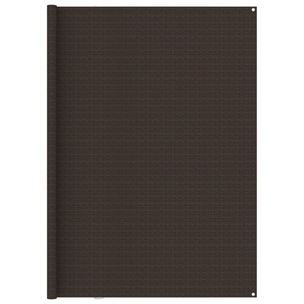 vidaXL Tapis de tente 250x500 cm Marron
