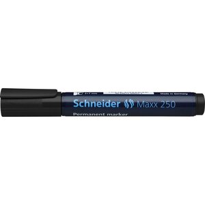 Marqueur permanent Maxx 250 Pte Biseau 2-7 mm Noir SCHNEIDER