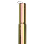 vidaXL Mâts de parasol 2 Pièces 250 cm Acier galvanisé
