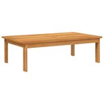 vidaXL Table de jardin 100x60x30 cm bois d'acacia solide