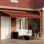 vidaXL Auvent rétractable électrique 5 × 3 5 m