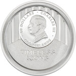 Monnaie STATUE OF LIBERTY Timeless Icons 2 Oz Argent 10$ Cook Islands 2026 (PRÉCOMMANDE)