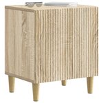 vidaXL Cabinet de chevet Chêne Sonoma 43 x 34 5 x 50 cm