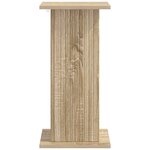 vidaXL Support de Plante Chêne Sonoma 30 5 x 30 x 60 5 cm