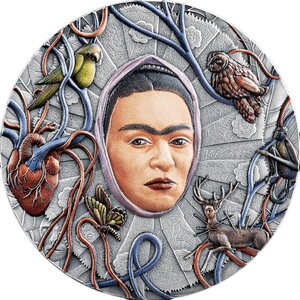 Pièce de monnaie en Argent 10 Cedis g 62.2 (2 oz) Millésime 2024 FRIDA