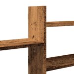 vidaXL Étagère murale vieux bois 167 5x18x68 cm bois d'ingénierie