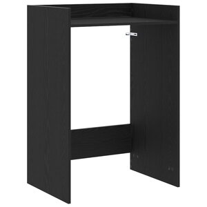 vidaXL Armoire pour machine à laver Chêne noir 67 5 x 48 x 97 cm