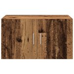 Meuble mural vidaXL en bois vieilli 70x42 5x40 cm en bois aggloméré