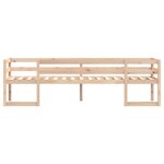 vidaXL Cadre de lit d'enfant 75x190 cm bois de pin massif