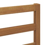 vidaXL Canapé d’extérieur Bois d'acacia massif et polyester