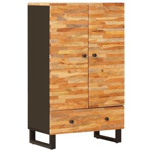vidaXL Buffet de Rangement avec stockage Marron 60 x 33 x 100 cm