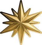 Pièce de monnaie en Or 3000 Francs g 0.031 (1/1000 oz) Millésime Gold Gift STAR 1/1000