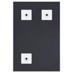 vidaXL Miroir Argenté 60x40 cm