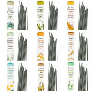 Coffret encens japonais - 9 x 30 bâtonnets