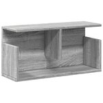 vidaXL Armoire murale 60x20x30 cm sonoma gris bois d'ingénierie
