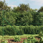 vidaXL Clôture à mailles losangées avec bride vert 1 6x10 m