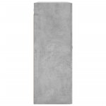 vidaXL Armoires murales 2 Pièces gris béton 69 5x34x90 cm