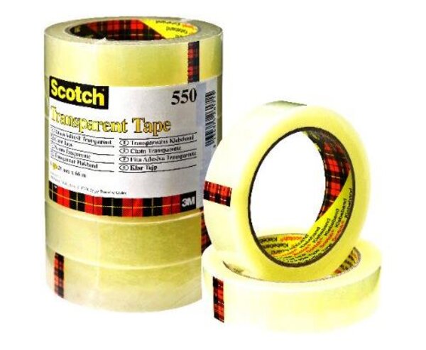 Ruban adhésif 550 transparent 19 mm x 66 m Tour de 8 SCOTCH