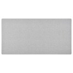 vidaXL Tapis de couloir Gris clair 80x150 cm