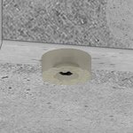 vidaXL Table d'appoint Gris béton 37 x 32 x 40 cm Bois d'ingénierie