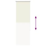 vidaXL Store enrouleur occultant blanc cassé 40x130cm largeur du tissu