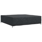 vidaXL Housse pour mobilier d'extérieur Noir 300 x 300 x 70 cm 210D