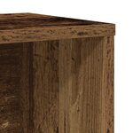 vidaXL Bibliothèque vieux bois 60x24x76 5 cm bois d'ingénierie